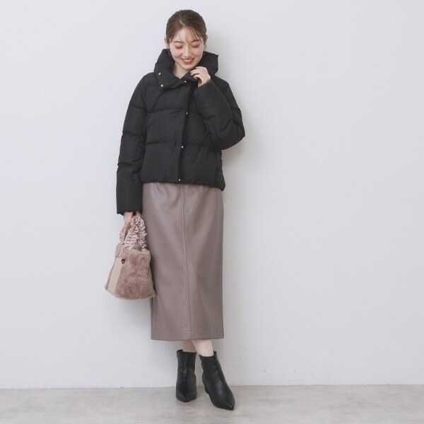 インデックス（index）/KAWADAダウンショートコート【撥水洗濯機OK静電気防止裏地】《XS〜LL》