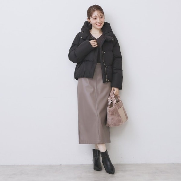 インデックス（index）/KAWADAダウンショートコート【撥水洗濯機OK静電気防止裏地】《XS〜LL》