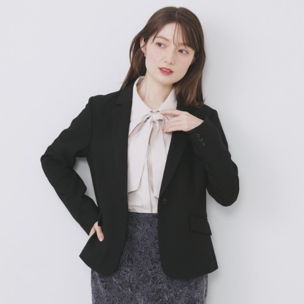 インデックス（index）/ストレッチテーラードジャケットセットアップ対応【洗える防シワ】