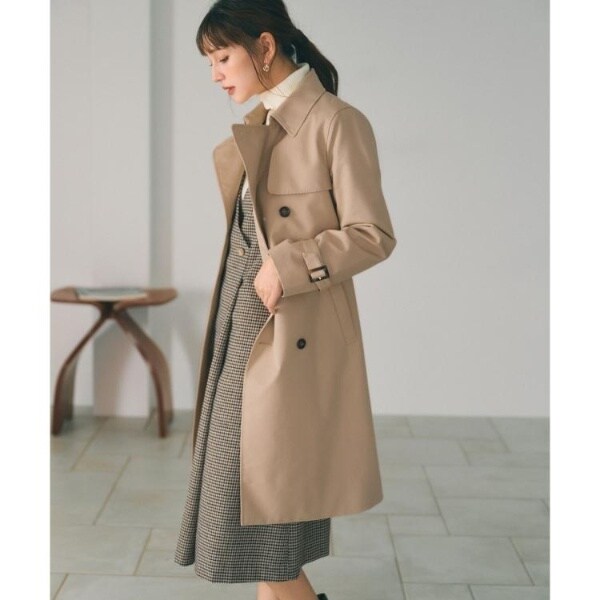 インデックス（index）/トレンチコート【洗濯機OK撥水花粉対応】《XS〜3L》