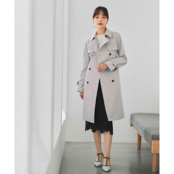 インデックス（index）/トレンチコート【洗濯機OK撥水花粉対応】《XS〜3L》