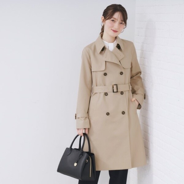 インデックス（index）/トレンチコート【洗濯機OK撥水花粉対応】《XS〜3L》