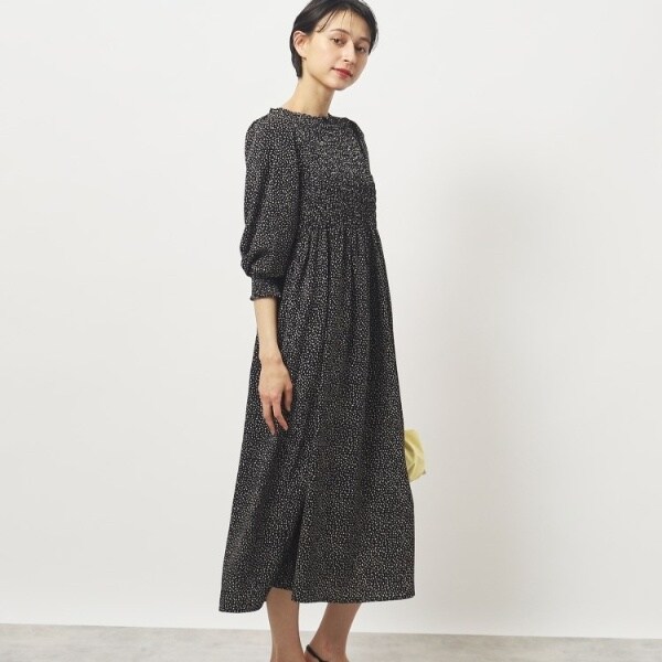 スーナウーナ（SunaUna）/春の新作！【ドット／シャーリング】ロング