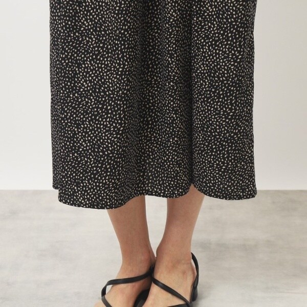 スーナウーナ（SunaUna）/春の新作！【ドット／シャーリング】ロングワンピース スーナウーナ（SunaUna）/春の新作！【ドット／シャーリング】ロング