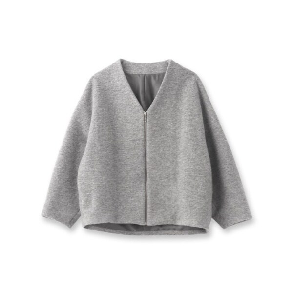 スーナウーナ（SunaUna）/【日本製／イタリアンエアリー／ジップ付】V