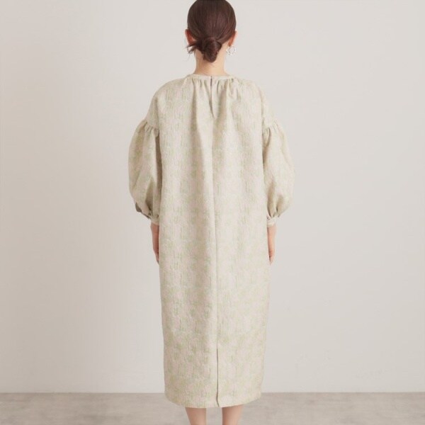 スーナウーナ（SunaUna）/【トレンド／コクーン】小花ジャカードワンピースの通販は