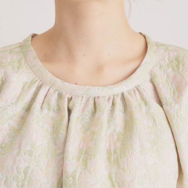 スーナウーナ（SunaUna）/【トレンド／コクーン】小花ジャカードワンピースの通販は