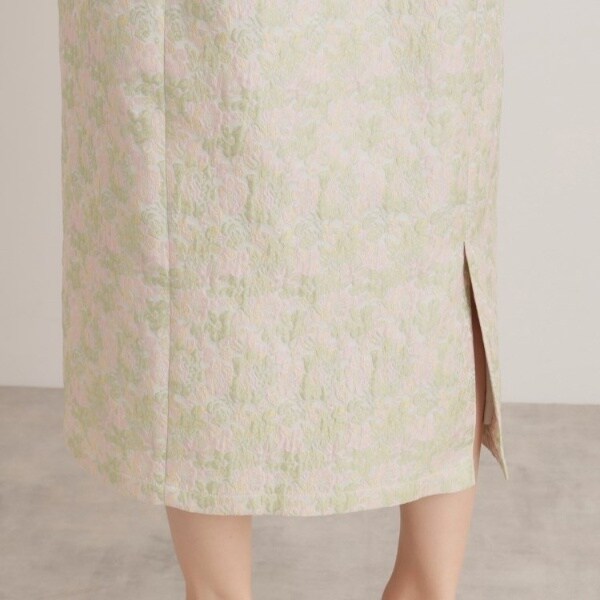 スーナウーナ（SunaUna）/【トレンド／コクーン】小花ジャカードワンピースの通販は