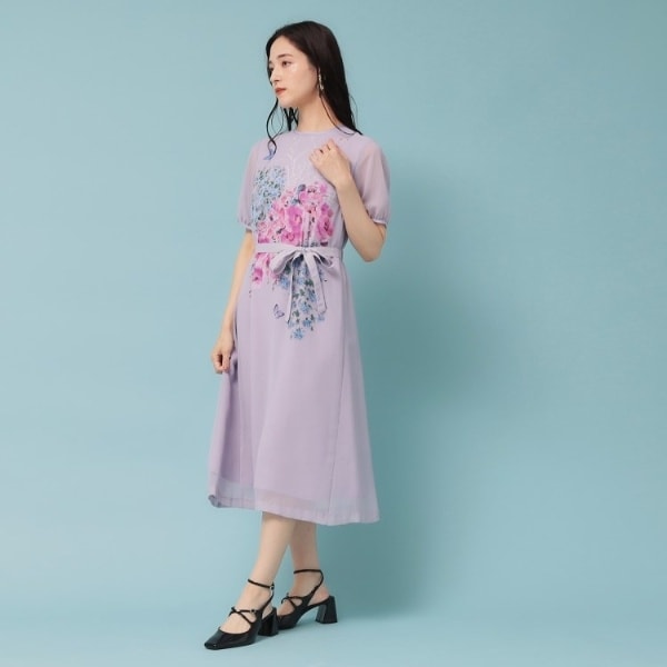 スーナウーナ（SunaUna）/【co creation and yours／SS〜L】パネル柄ワンピース