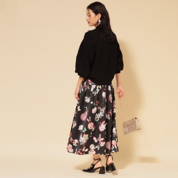スーナウーナ（SunaUna）/【COLLECTION LINE】花柄タックスカート_5