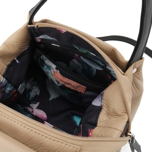 スーナウーナ（SunaUna）/【2WAY／オリジナルプリント裏使用】タック