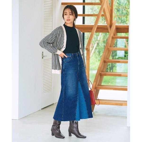 グローブ/別注リメイク風デニムスカート【Wrangler（ラングラー）】