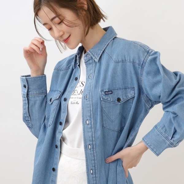 グローブ/【別注】Wrangler デニムシャツ