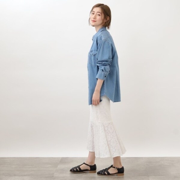 グローブ/【別注】Wrangler デニムシャツ