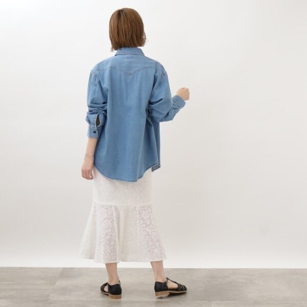 グローブ/【別注】Wrangler デニムシャツ