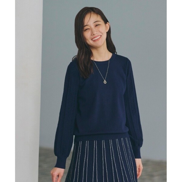 グローブ（grove）/SET UP対応 袖コンニットプルオーバーの通販はau PAY マーケット Brand Square by