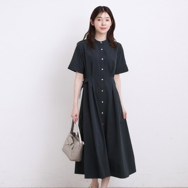 グローブ(grove)/【低身長さんも選べる着丈UV・シワになりにくいetc】涼やかさも、きちんとも叶うワンピース グローブ(grove)/【低身長さんも選べる着丈UV・シワになりにくいetc】涼やかさも、きちんとも叶うワンピース
