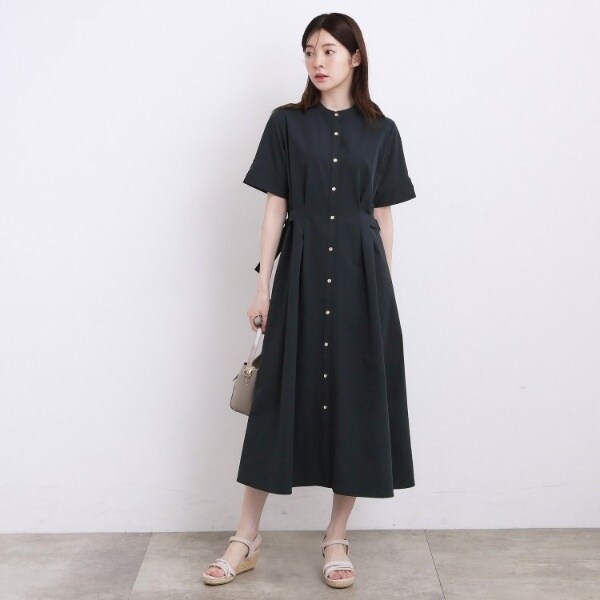 グローブ(grove)/【低身長さんも選べる着丈UV・シワになりにくいetc】涼やかさも、きちんとも叶うワンピース グローブ(grove)/【低身長さんも選べる着丈UV・シワになりにくいetc】涼やかさも、きちんとも叶うワンピース