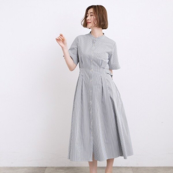 グローブ(grove)/【低身長さんも選べる着丈UV・シワになりにくいetc】涼やかさも、きちんとも叶うワンピース グローブ(grove)/【低身長さんも選べる着丈UV・シワになりにくいetc】涼やかさも、きちんとも叶うワンピース