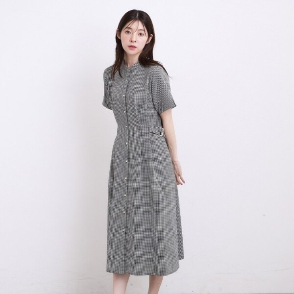 グローブ(grove)/【低身長さんも選べる着丈UV・シワになりにくいetc】涼やかさも、きちんとも叶うワンピース グローブ(grove)/【低身長さんも選べる着丈UV・シワになりにくいetc】涼やかさも、きちんとも叶うワンピース