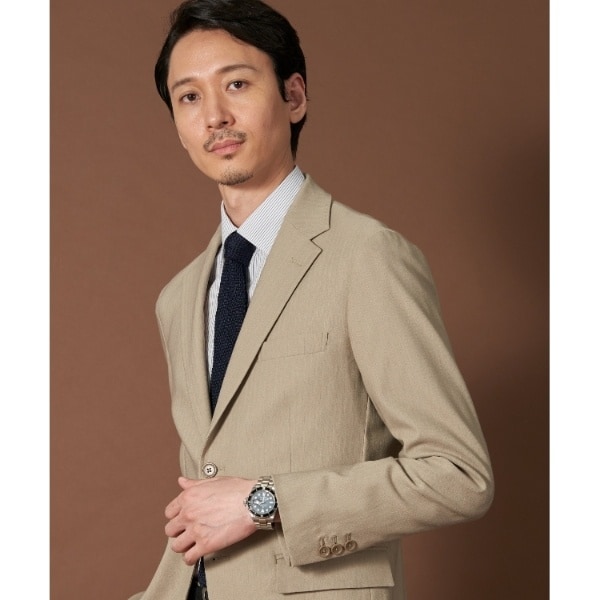 ザ ショップ ティーケー（THE SHOP TK）/サーモウォーカーヘリンボンジャケット【セットアップ可ビジネス対応ストレッチ素材保温性〇】の通販は