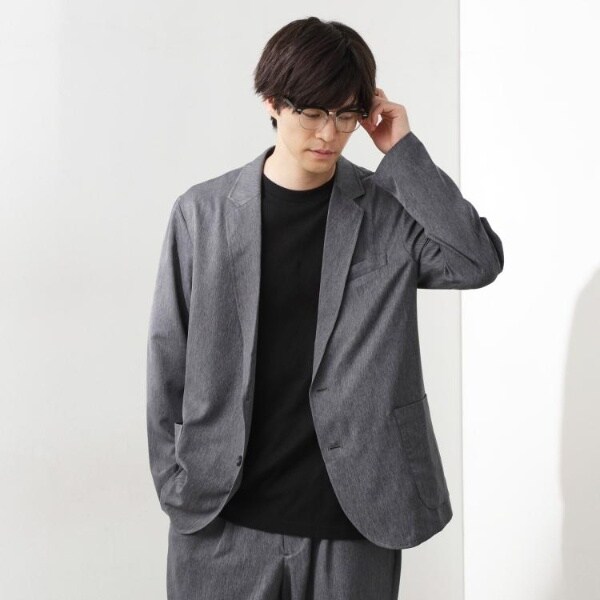 ザ ショップ ティーケー（THE SHOP TK）/スムースファイバーリラックスジャケット 【セットアップ可／UVカット／イージーケア／洗濯機O…_12