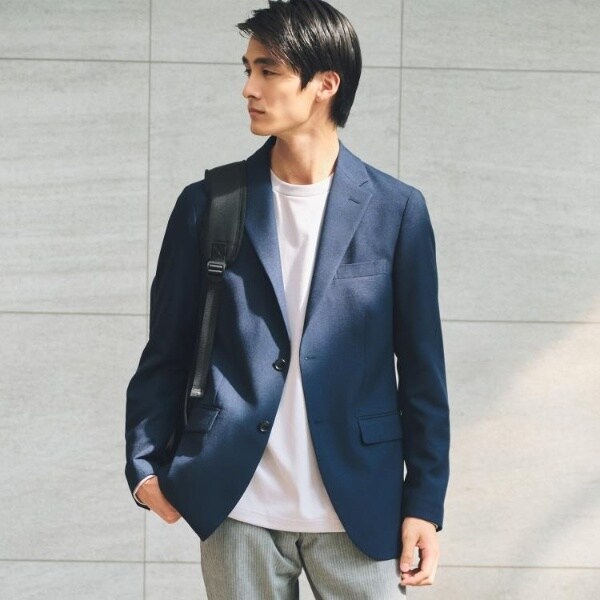 ザ ショップ ティーケー（THE SHOP TK）/バーズアイジャケット 【洗濯機OKセットアップ可】