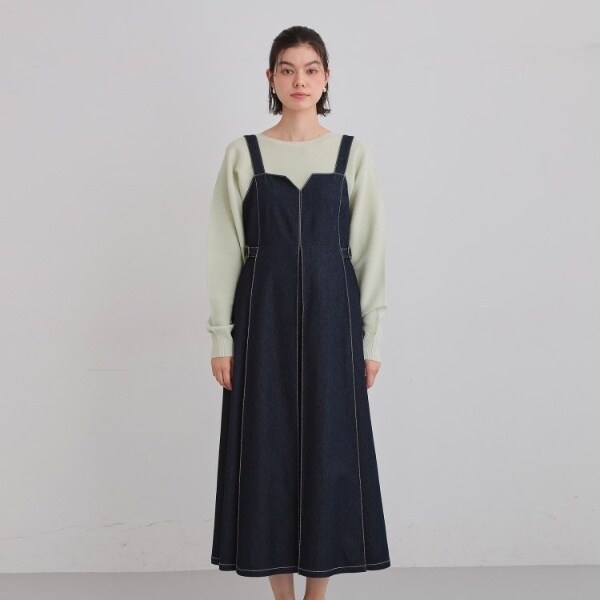 THE SHOP TK ザショップティーケー デニムジャンスカ ザ ショップ