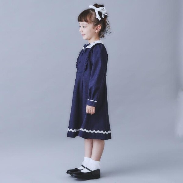 ザ ショップ ティーケー（THE SHOP TK）/【120−130】ネイビーフォーマルワンピース入園・卒園・入学_2