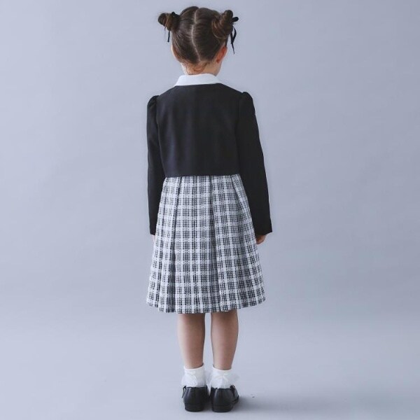 ザ ショップ ティーケー（THE SHOP TK）/【120−1303点セット】ジャケット＆チェックワンピース入園・卒園・入学