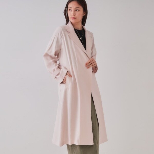 オペークドットクリップ（OPAQUE．CLIP）/《大人百花掲載》リラクシートレンチコート【洗える】