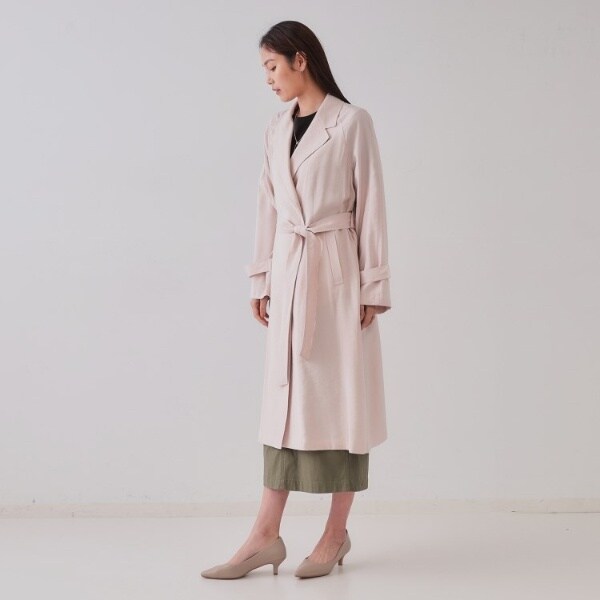 オペークドットクリップ（OPAQUE．CLIP）/《大人百花掲載》リラクシートレンチコート【洗える】