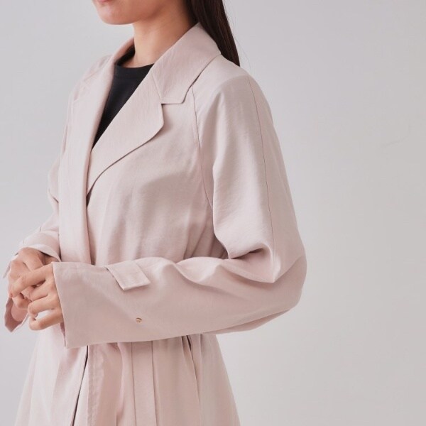 オペークドットクリップ（OPAQUE．CLIP）/《大人百花掲載》リラクシートレンチコート【洗える】