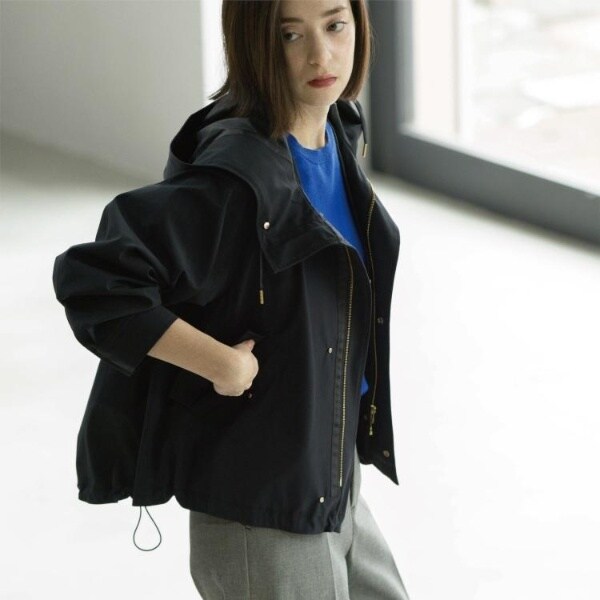 オペークドットクリップ（OPAQUE．CLIP）/《ツインセット》マウンテンパーカー×キルティングベストライナー【撥水洗濯機OK】