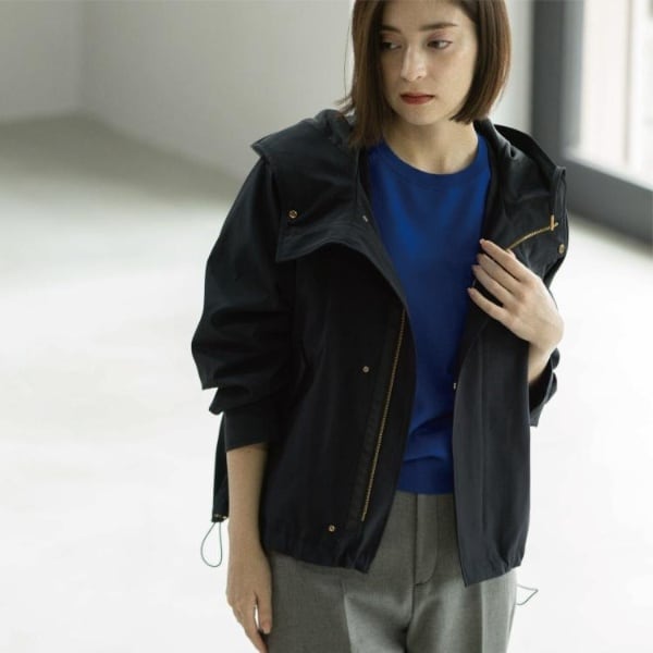 オペークドットクリップ（OPAQUE．CLIP）/《ツインセット》マウンテンパーカー×キルティングベストライナー【撥水洗濯機OK】