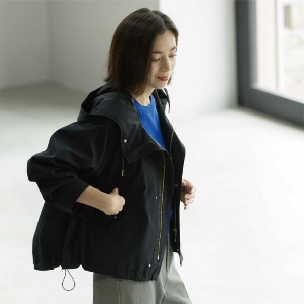 オペークドットクリップ（OPAQUE．CLIP）/《ツインセット》マウンテンパーカー×キルティングベストライナー【撥水洗濯機OK】