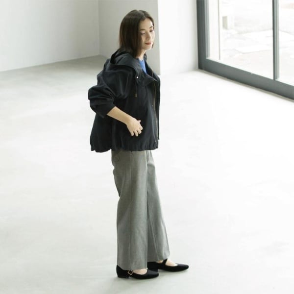 オペークドットクリップ（OPAQUE．CLIP）/《ツインセット》マウンテンパーカー×キルティングベストライナー【撥水洗濯機OK】