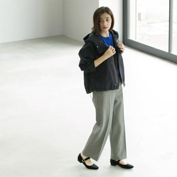 オペークドットクリップ（OPAQUE．CLIP）/《ツインセット》マウンテンパーカー×キルティングベストライナー【撥水洗濯機OK】