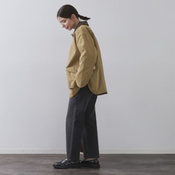 オペークドットクリップ（OPAQUE．CLIP）/《CLASSY掲載》ステンカラー中綿コート【洗濯機OK】