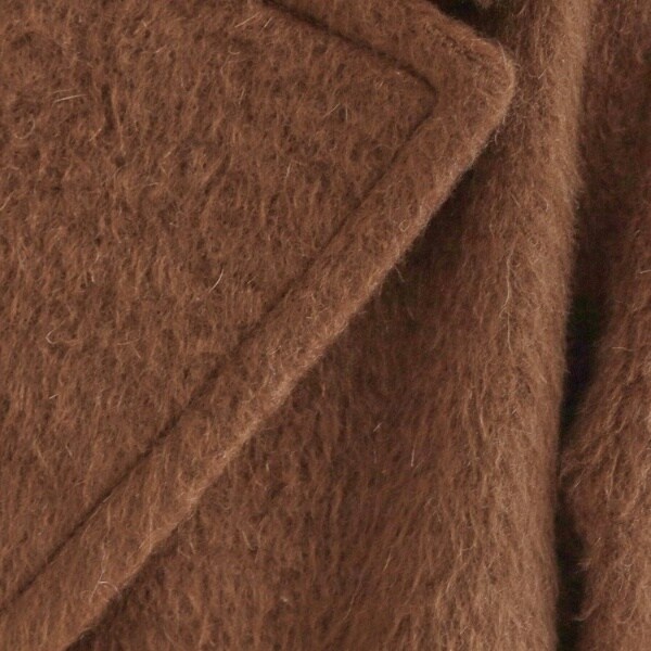 オペークドットクリップ（OPAQUE．CLIP）/【es】《Mapel／マペル》シャギーミドルコート