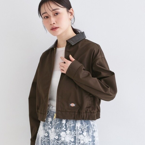 オペークドットクリップ（OPAQUE．CLIP）/【Dickies(R)×OPAQUE．CLIP】ステンカラーブルゾン