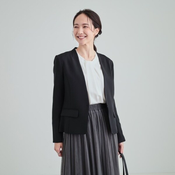 シューラルー（SHOOLARUE）/【洗える】ダブルクロスジャケットの通販は