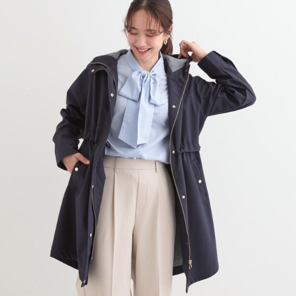 シューラルー（SHOOLARUE）/【S−LL撥水防花粉】軽やかに女性らしくボンディング フーデッドコートの通販は 5,220円