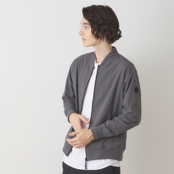 デッサン（Dessin）/【撥水素材】リブブルゾンの通販は