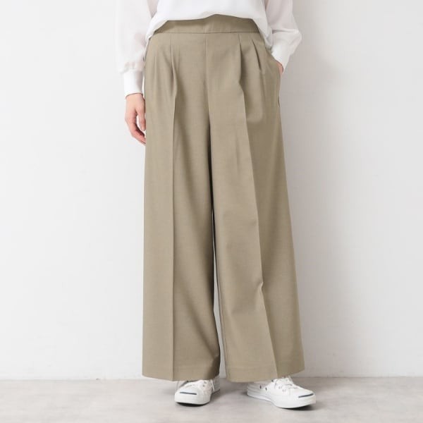 【NEW】デッサン（Dessin）/【セットアップ可能】タックワイドパンツ（S〜L）の通販は