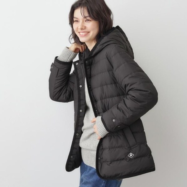 デッサン（Dessin）/【撥水・2WAY】ミュラーダウンコートミドル丈