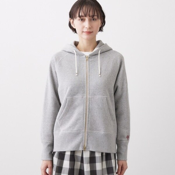 デッサン（Dessin）/【ユニセックス洗える】吊り裏毛フーデッドパーカー