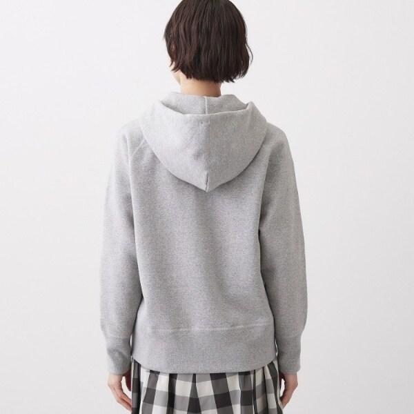 デッサン（Dessin）/【ユニセックス洗える】吊り裏毛フーデッドパーカー