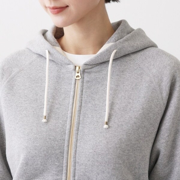 デッサン（Dessin）/【ユニセックス洗える】吊り裏毛フーデッドパーカー