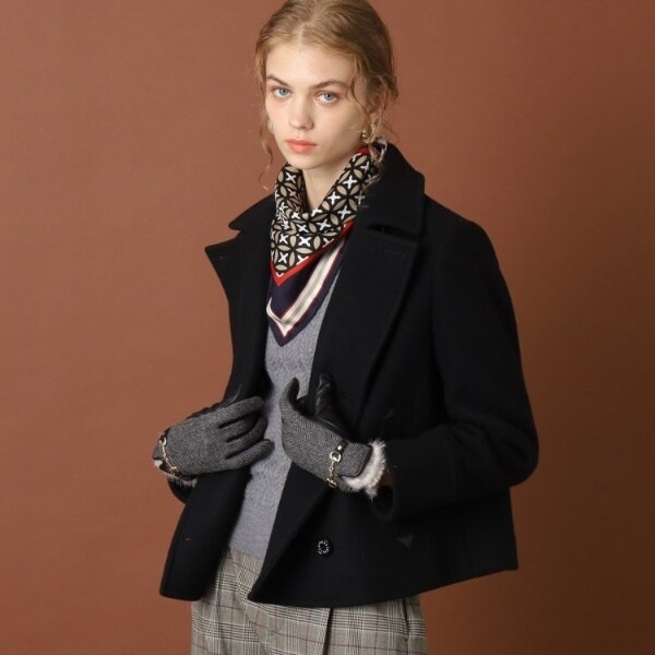 ドレステリア（DRESSTERIOR）/オーバーラップサークルシルクスカーフ